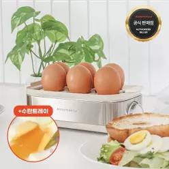 제니퍼룸 6구 스마트 계란찜기 에그보일러 플러스 수란찜기 수란메이커 JRK-EB1601SOM