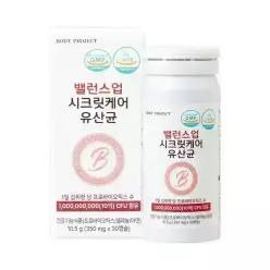 [바디프로젝트] 밸런스업 시크릿케어 질 유래 유산균 30캡슐 1박스