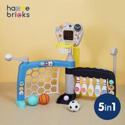 [하베브릭스] 5in1 플레이볼센터 돌아기 아기장난감
