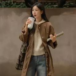 [JUST BETTER] 센텀 라운드 야상자켓