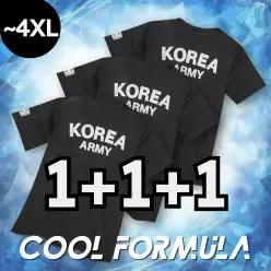 [3장] MACCI(마찌) 여름 ROKA 로카 망사 반팔 기능성 냉감 쿨링 코리아 아미 티셔츠 야외 스포츠 작업복 