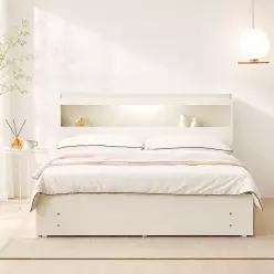 동서가구 이즈카이 LED 수납 침대 매트리스포함 (편백나무/원목침대/무헤드) SS/Q DF916361 모음