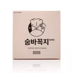 패트치 숨바꼭지 니플패치 베이직 104매입 중앙무점착 니플밴드 남자 노출방지커버 남성 매너 찌찌 유두 젖꼭지가리개