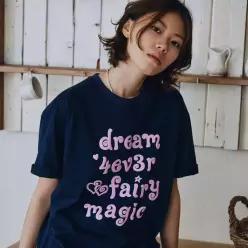드림 페어리 반팔티 네이비