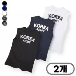 [2장] MACCI(마찌) 여름 ROKA 로카 망사 나시 기능성 냉감 쿨링 코리아 아미 티셔츠 야외 스포츠 작업복 
