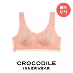 [크로커다일] 레이스 퓨징 몰드부착 브라 1종 CDWBR2M02A