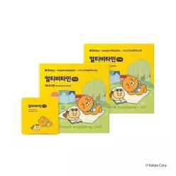 [최종 21,OOO원] 덴프스X카카오프렌즈 멀티비타민 키즈 14포, 2박스(4주분)