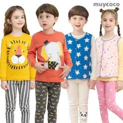 [무이코코]F/W 유아동 실내복 상하세트/후라이스/크리스마스/9부/7부/아기내복/유아내의/속옷/키즈/주니어/겨울