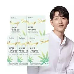 닥터린 송중기 식물성 대마종자유 햄프씨드 오일 냉압착 1000mg x 30캡슐 5박스(5개월) /캐나다산