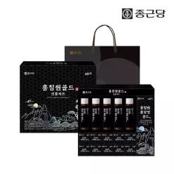 종근당 홍침원 홍삼스틱 앰플 침향환 골드 선물세트 1박스 국내산 6년근 진액 원액