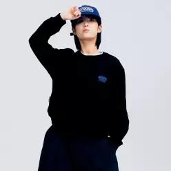 [아웃도어프로덕츠] 여성 로고 스웻셔츠 (BLACK)