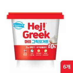 동원 덴마크 하이 그릭요거트, 400g, 6개