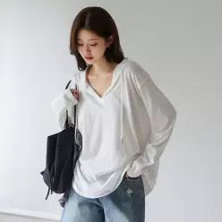 [시크폭스] 펩스 텐셀 후드 티셔츠_62TS2613