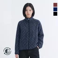 웨스트우드 여성 리버서블 스탠넥 플리스 점퍼_WP4WCJF274