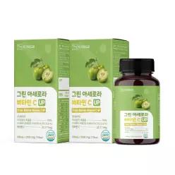 더건강드림 그린아세로라C 천연 비타민C 그린아세로라추출물99% 120정 2박스