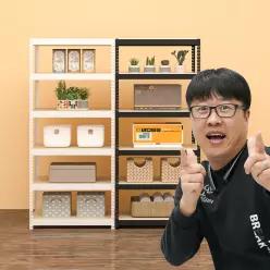 피피랙 철제선반 수납 다용도 시스템 조립 팬트리 랙 모듈 선반장 베란다 3단 4단 5단 책 진열 다용도실 튼튼한 무볼트 맞춤 제작