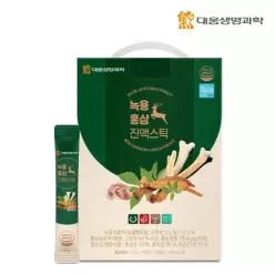 대웅생명과학 녹용홍삼 진액 스틱 100포 1박스