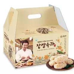 [품질보장] 호정가 찹쌀유과세트 300g / 전통과자 한과선물세트