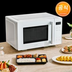 쿠첸 23L 플랫 무회전 전자레인지 CMW-VF231B / CMW-VF231W