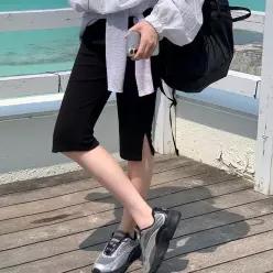 [코코블랑] 카프리 5부 밴딩 레깅스