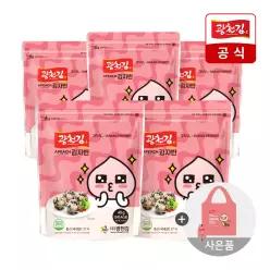 [광천김x카카오] 어피치 김자반 40g x 5봉 + 카카오 장바구니 (랜덤1종)