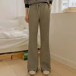 편한라인 부츠컷 밴딩팬츠(숏/롱)
