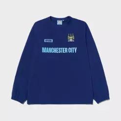 맨시티 레트로 에센셜 우븐 풀오버 자켓