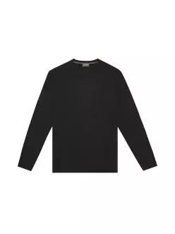 [오스틴리드]네이비 케이블 데일리 라운드넥 니트-A7JP2311677C
