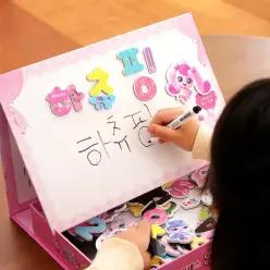 프린세스 티니핑 자석글자 한글/영어/숫자 화이트보드 한글공부 글씨쓰기 하츄핑 로미