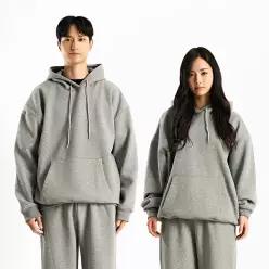 베이직 기모 후드티 스웨트 티셔츠 남녀공용 M~2XL