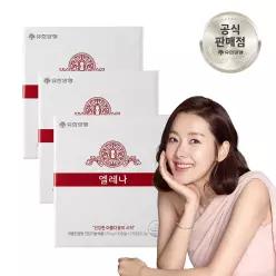 유한양행 엘레나 여성 질 건강 유산균 60캡슐 3개 프로바이오틱스
