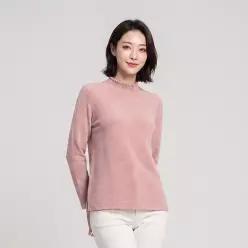 [PAT 여성] 목크넥 스트라이프 티셔츠_1K85484