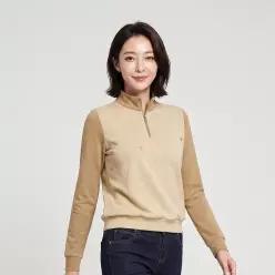 [PAT 여성] 앞판 자수 반짚업 티셔츠_1K85436