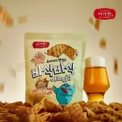 [어가찬] 바삭바삭 어포튀각 어포튀김 100g x 4봉