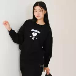 여성 하트 캣 맨투맨 (MJIBH8450)