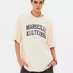 DOUBLE ARCH T-SHIRT IVORY