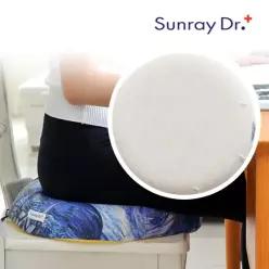썬레이닥터 원적외선 임산부 사무실 온열 치질 방석 그레이