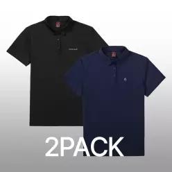 [2PACK] 몽벨 여성 퍼포먼스 카라 반팔 티셔츠