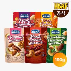 [HBAF] 바프 믹스넛 190g x 3봉 골라담기