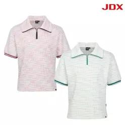 여성 멀티컬러 JQD 반집업 티셔츠(X2TSV6556)2종 택1