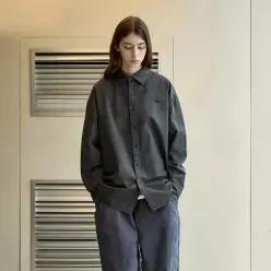 플루크 남여공용 피그먼트 가먼트 다잉 셔츠 FLS211 / 5color