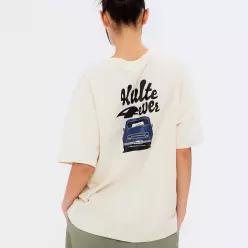 KULTE WHEELS T-SHIRT IVORY