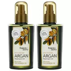 [브랜드세일+핸드크림60ml] 아르간 오일 헤어에센스 120ml 2개 헤어오일 세럼 손상모 영양 끈적임없는