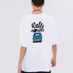 KULTE WHEELS T-SHIRT WHITE