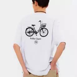 CLASSIC BIKE T-SHIRT L.MELANGE
