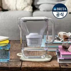 브리타 정수기 스타일에센셜 쿨 2.4L 샌드+기본필터 1입