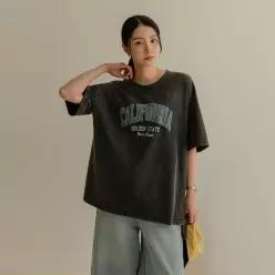 (바캉스 준비 특가) [MADE] 브아니 빈티지 프린팅 반팔 T