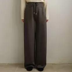 컴포티 딥밴딩 일자 와이드팬츠