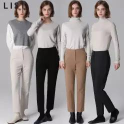 [리스트(LIST)] 베이직 스트레치 슬림 팬츠 (택가격:158000원)