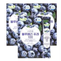 헬스프랜드 내츄럴 블루베리 퓨레 15포 3박스(총 45포) 1포당 40알 미국산 100%